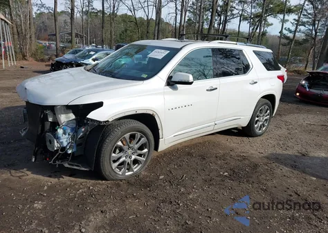 2018 Chevrolet Traverse Premier из США, поврежденный, VIN 1GNERKKW2JJ186961